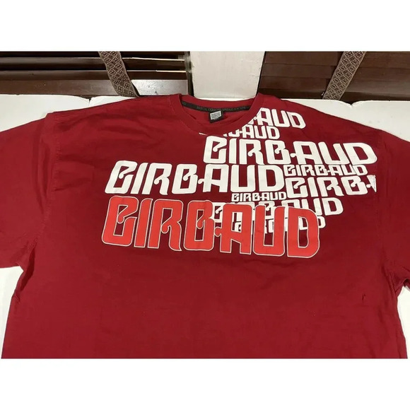 Marithe Francois Girbaud VTG T Shirt Adult 4XL Red Graphic Hip Hop Short Sleeve - Picture 2 of 12
